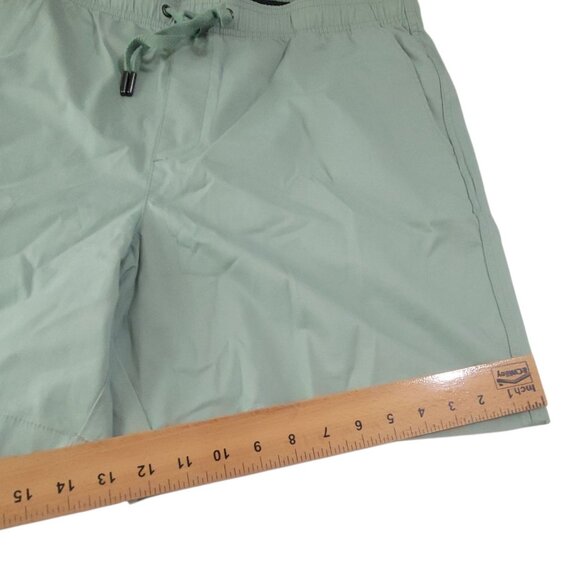 Gap Mens Granite Green Drawstring Shorts XXL 98% Cotton 2% Spandex Casual Elasti - Picture 8 of 16